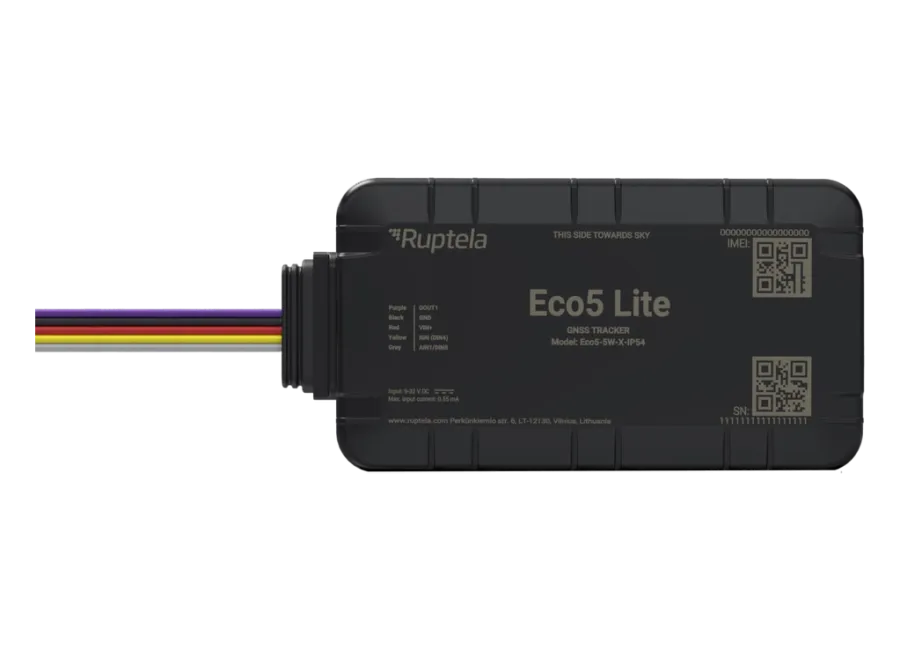 RUPTELA Eco5 lite 4g gps tracker