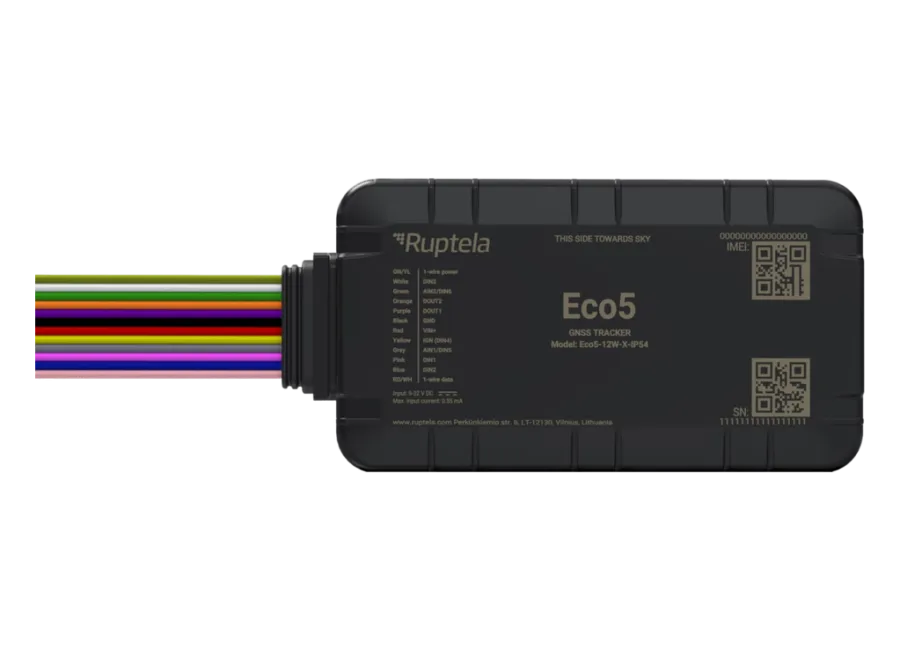 RUPTELA Eco5 4g gps tracker