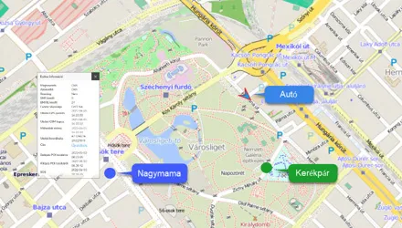 Térképes megjelenés